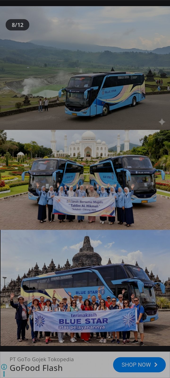 Family gathering dan study tour