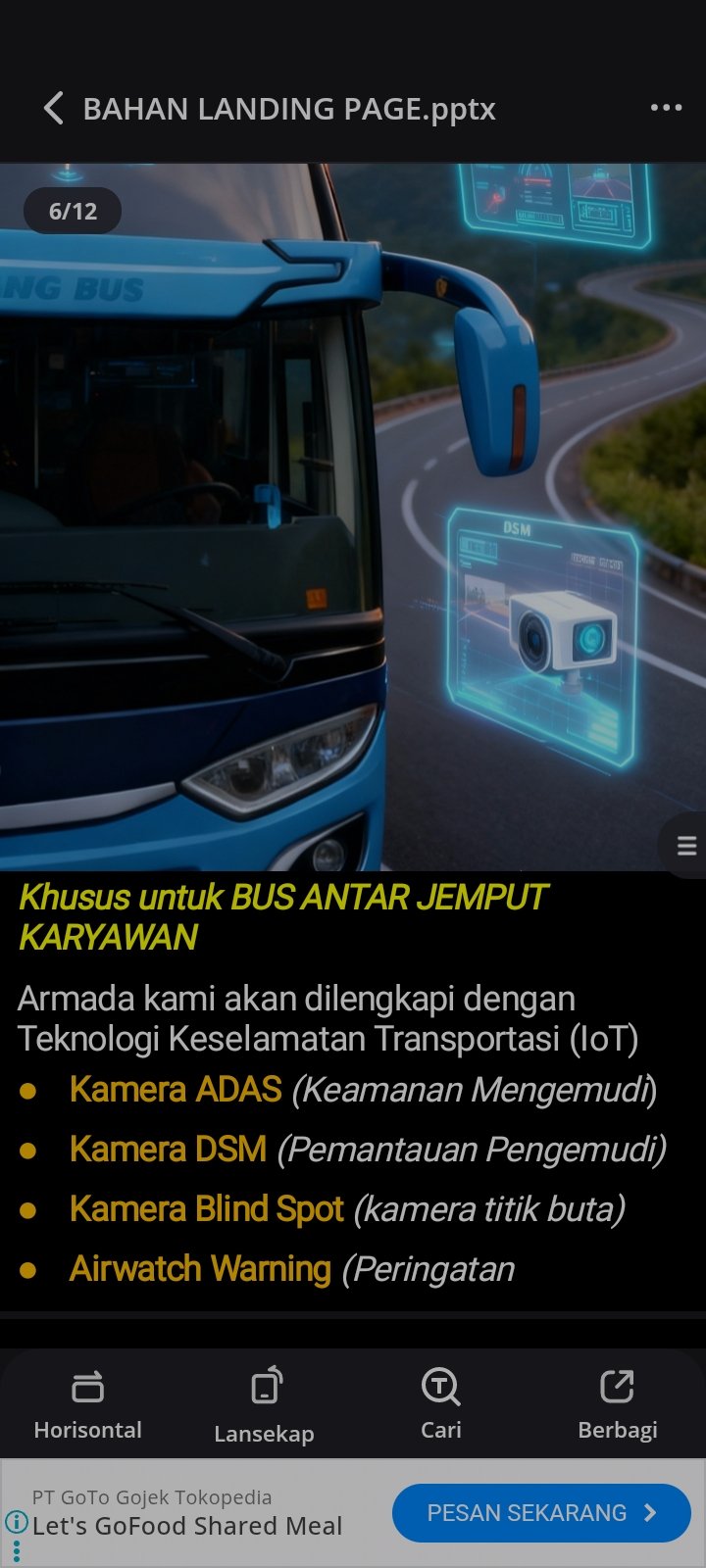 Antar jemput karyawan